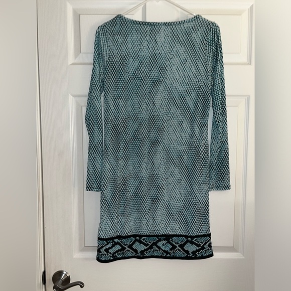 Michael Kors Womens green Geometric Mini Dress - Picture 7 of 7